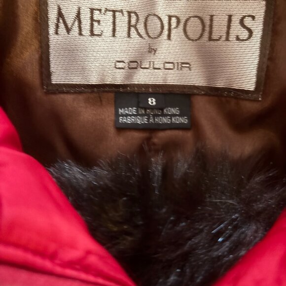 Vintage 90s Metropolis by Couloir Bright Red 1-Piece Ski Suit - Picture 8 of 13